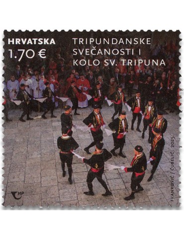 n° 1565/1566 - Timbre CROATIE Poste 2