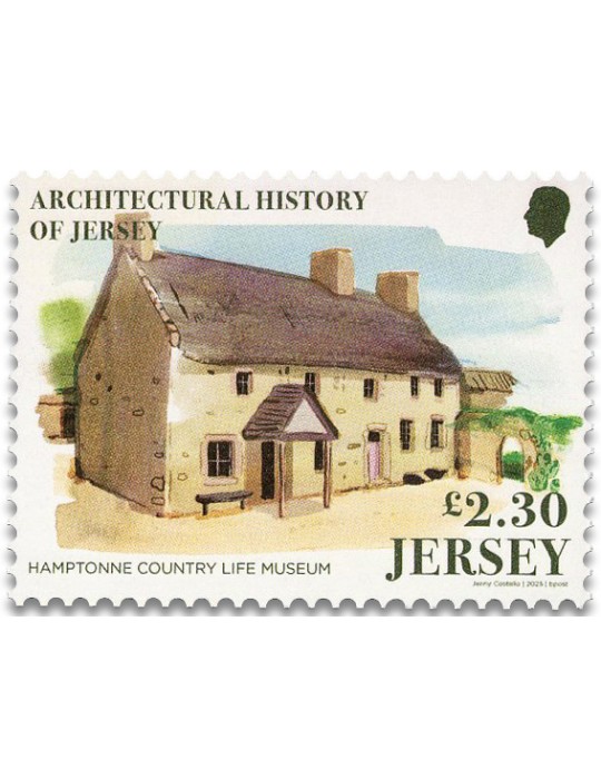 n° 2924 + n° 2925 (les 7 valeurs) - Timbre JERSEY Poste