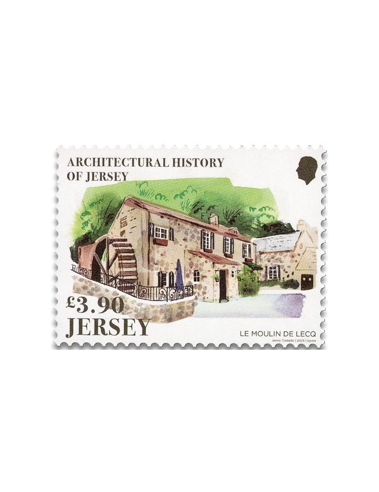 n° 2924 + n° 2925 (les 7 valeurs) - Timbre JERSEY Poste
