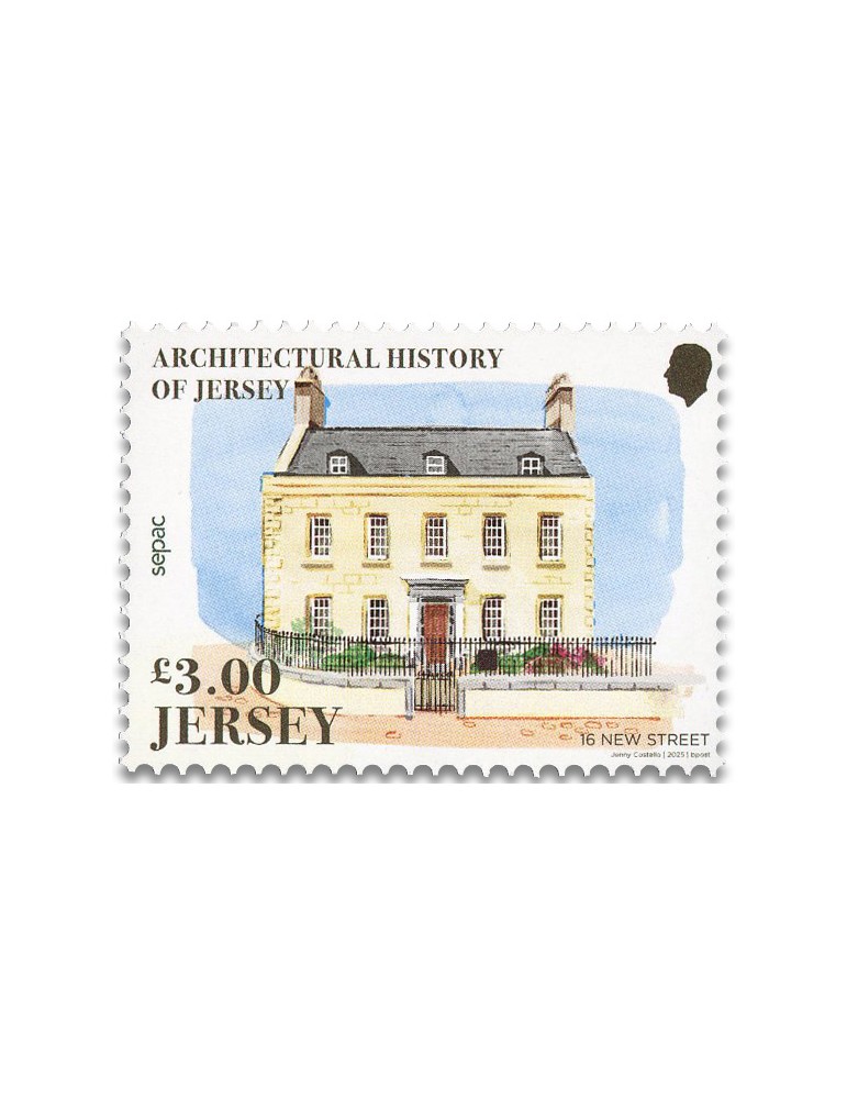 n° 2924 + n° 2925 (les 7 valeurs) - Timbre JERSEY Poste