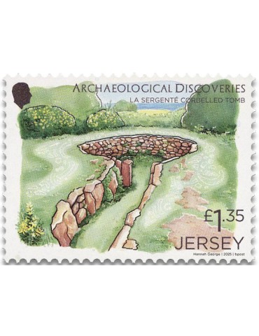 n° 2932/2933 + n° 2934 - Timbre JERSEY Poste 2