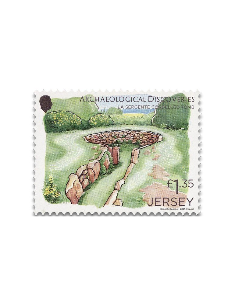 n° 2932/2933 + n° 2934 - Timbre JERSEY Poste