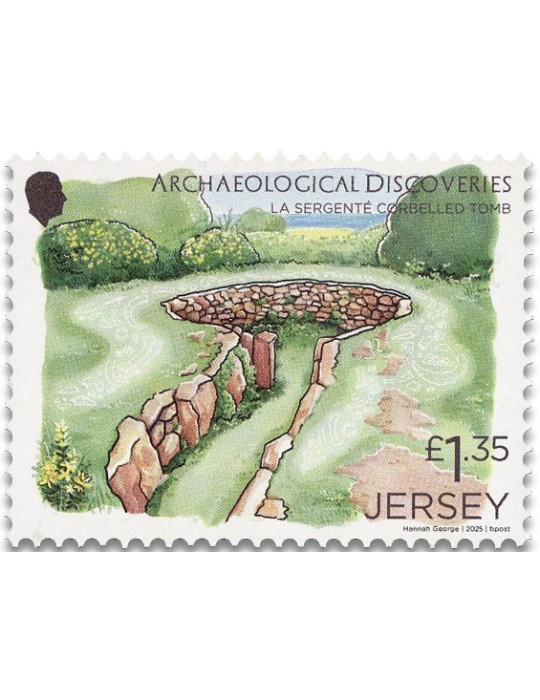 n° 2932/2933 + n° 2934 - Timbre JERSEY Poste