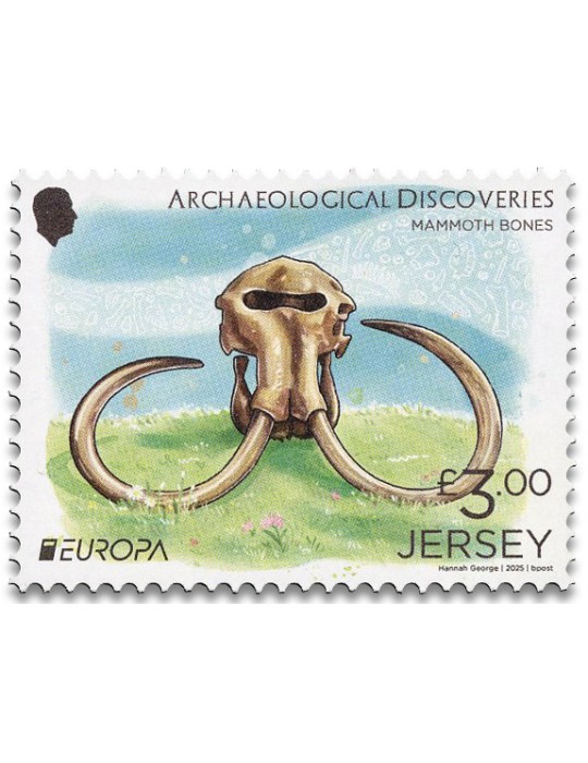 n° 2932/2933 + n° 2934 - Timbre JERSEY Poste