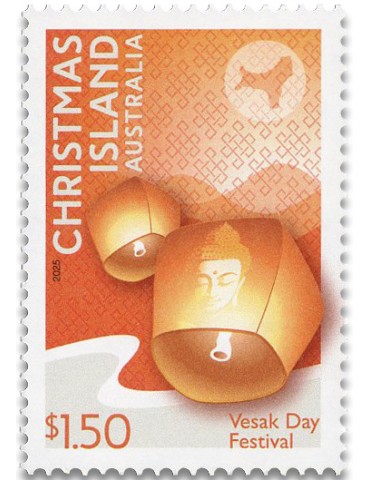 n° 1117/1120 - Timbre CHRISTMAS (ILE) Poste 2