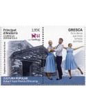 n° 557 - Timbre ANDORRE ESPAGNOL Poste