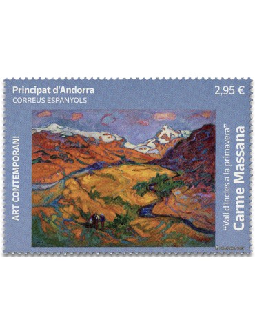 n° 559 - Timbre ANDORRE ESPAGNOL Poste