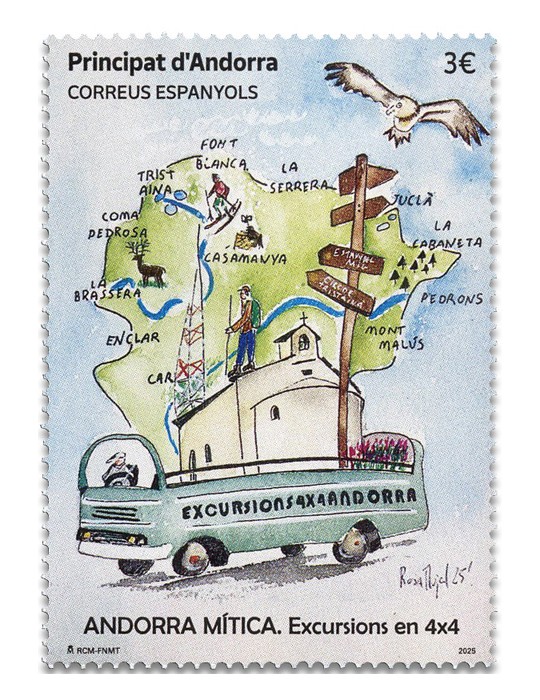 n° 562 - Timbre ANDORRE ESPAGNOL Poste