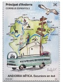n° 562 - Timbre ANDORRE ESPAGNOL Poste