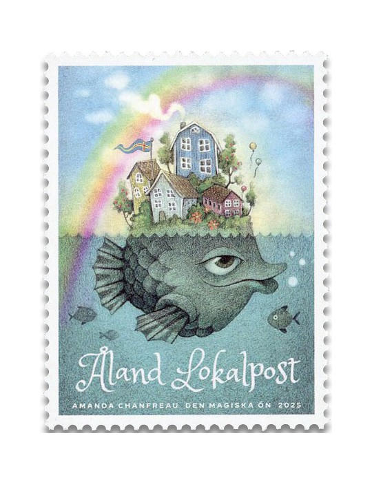 n° 568 - Timbre ALAND Poste