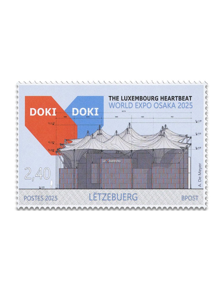 n° 2338 - Timbre LUXEMBOURG Poste