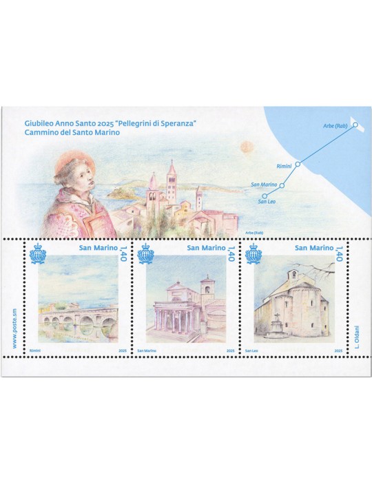 n° F2770 - Timbre SAINT-MARIN Poste