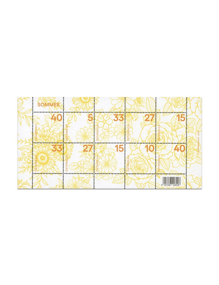 n° 3771/3780 - Timbre AUTRICHE Poste