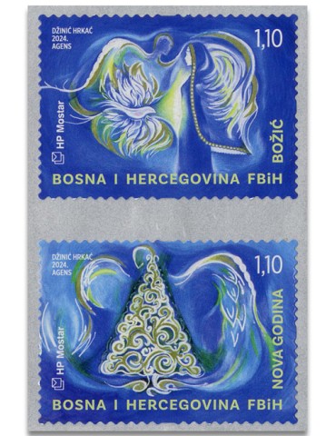 n° 618/619 - Timbre HERCEG-BOSNA Poste