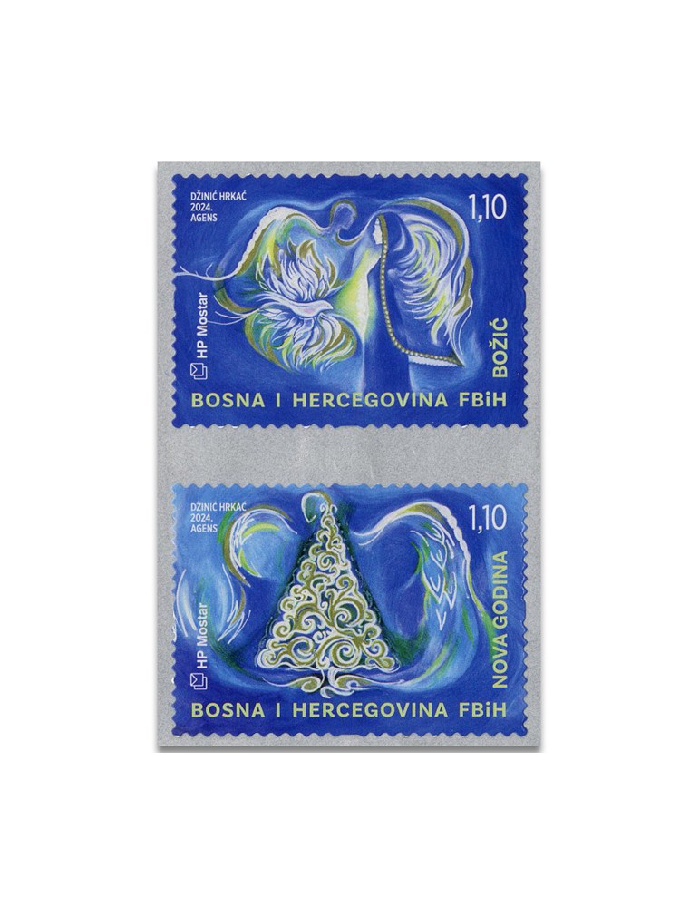 n° 618/619 - Timbre HERCEG-BOSNA Poste