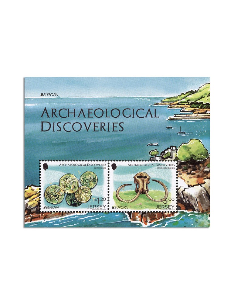 n° 2932/2933 - Timbre JERSEY Poste