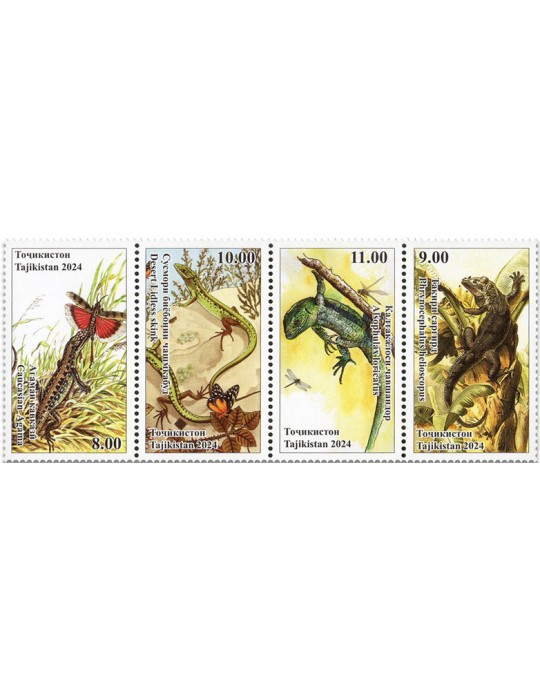 n° 888/891 - Timbre TADJIKISTAN Poste