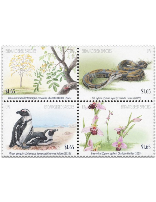 n° 1888/1891 - Timbre ONU NEW YORK Poste