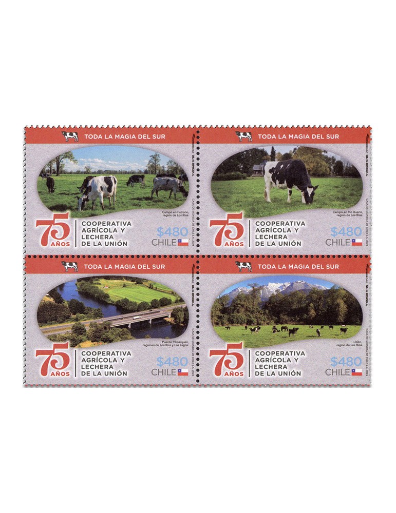 n° 2230/2233 - Timbre CHILI Poste