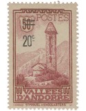 n° 46* - Timbre ANDORRE Poste