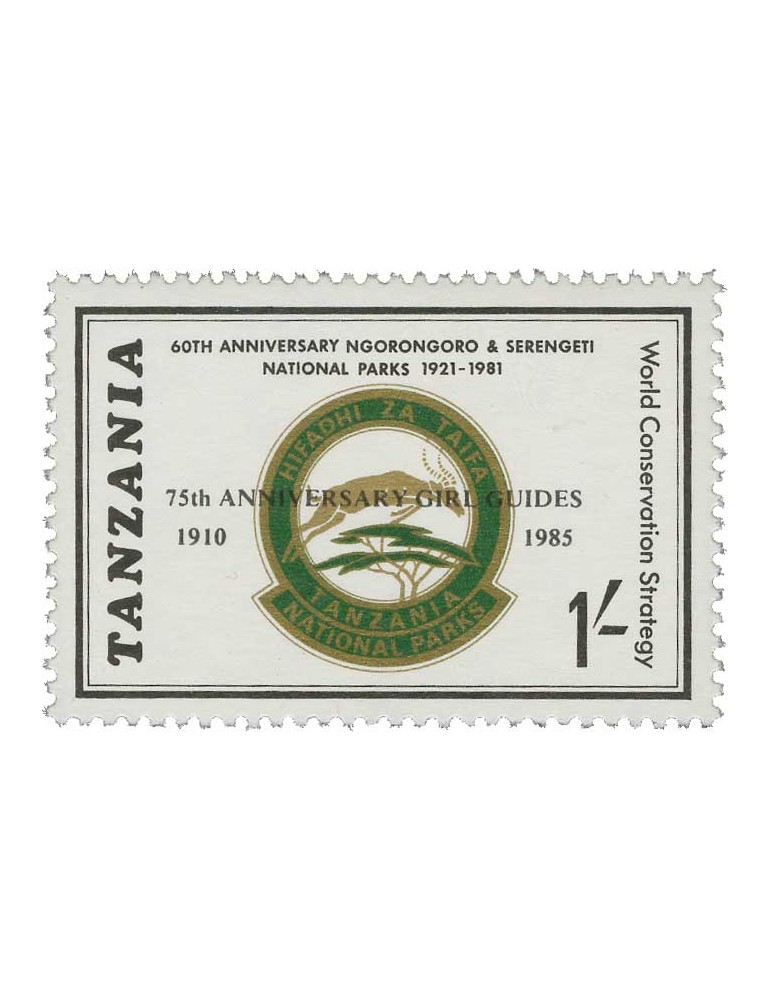 n° 271/274** - Timbre TANZANIE Poste