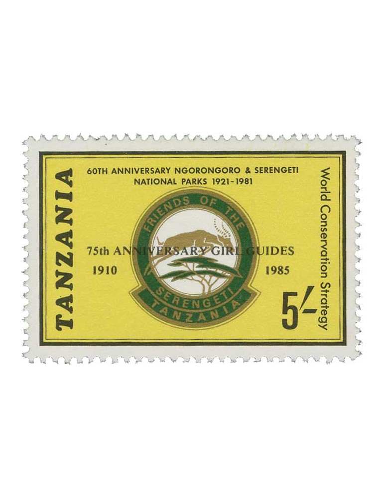 n° 271/274** - Timbre TANZANIE Poste