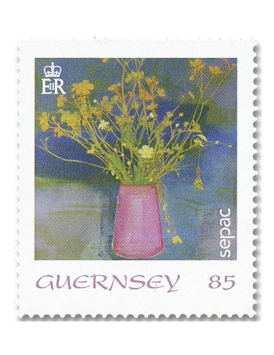n° 1801 - Timbre GUERNESEY Poste
