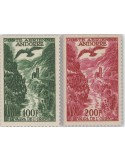 n° 2/3* - Timbre ANDORRE Poste Aerienne