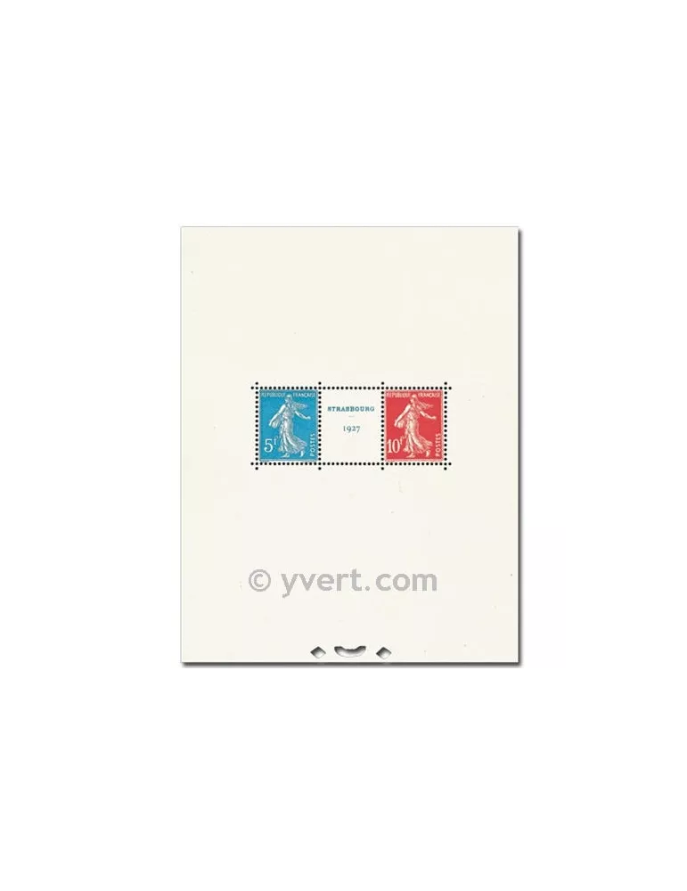 n° 2 - Timbre France Bloc et feuillets