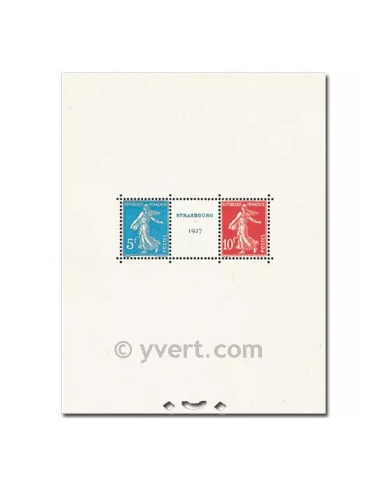 n° 2 - Timbre France Bloc et feuillets