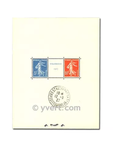 n° 2a - Timbre France Bloc et feuillets