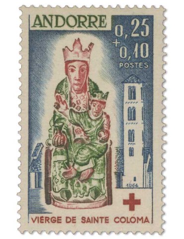 n° 172* - Timbre ANDORRE Poste