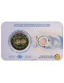BU : 2 EURO COMMEMORATIVE 2026 COINCARD : BELGIQUE – 100 ANS DE LA SNCB (Version francophone)