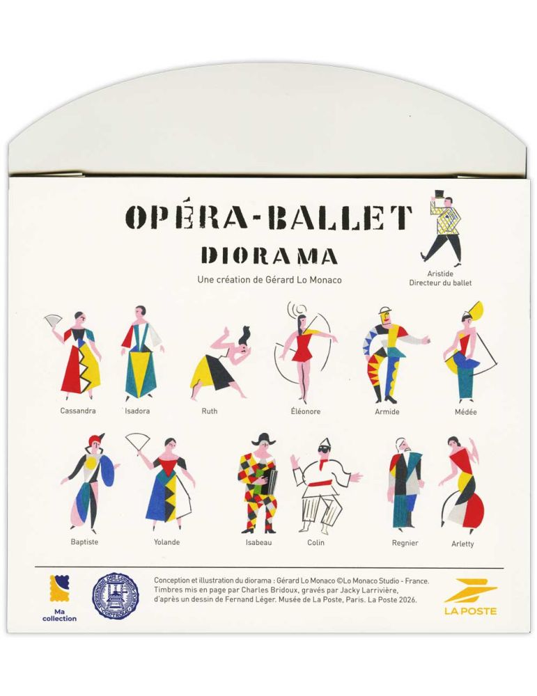 FRANCE : DIORAMA OPERA BALLET (n° 4031) - 21_26_790