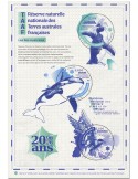 TAAF : BLOC 20 ANS RESERVES NATURELLES NATIONALES - 13_26_454)
