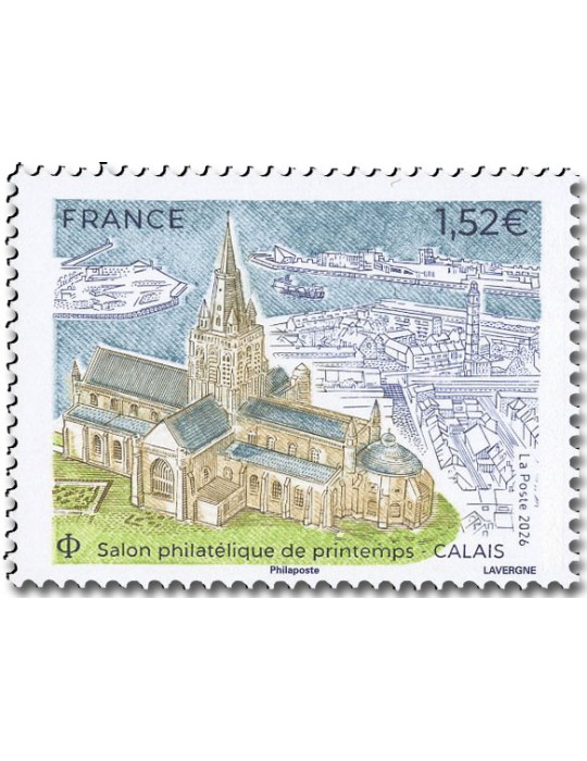 n° 5970 - Timbre FRANCE Poste (SALON PHILATELIQUE DE PRINTEMPS - 11_26_010)