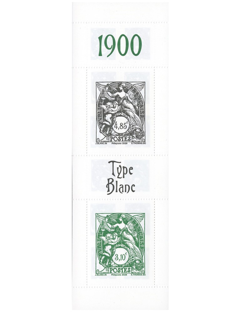FRANCE : CARNET 1900 TYPE BLANC - 11_26_440