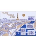 n° F5987 - Timbre FRANCE Poste (BLOC DORE PARIS PHILEX 2026-11_26_098)