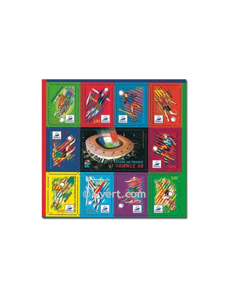 n° 19 - Timbre France Bloc et feuillets