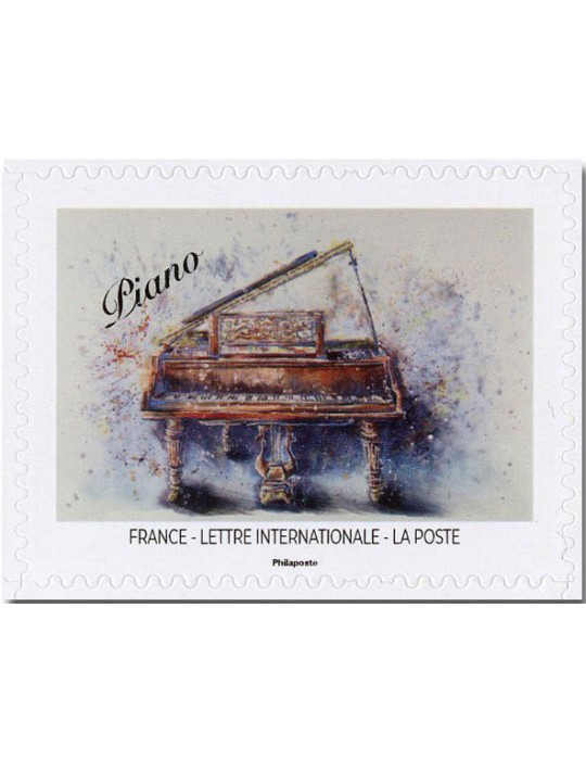 n° BC2730 -Timbre France Autoadhésifs (CARNET INSTRUMENTS DE MUSIQUE-11_26_484)