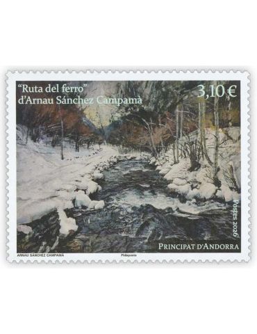 n° 942 - Timbre ANDORRE Poste (RUTA DEL FERRO -14_26_103)
