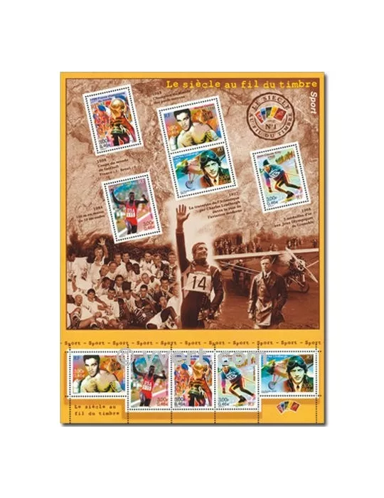 n° 29 - Timbre France Bloc et feuillets