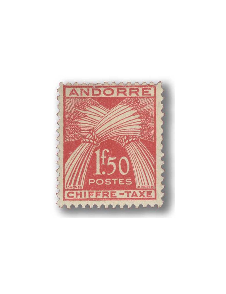n° 21/31* - Timbre ANDORRE Taxe