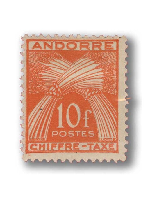 n° 21/31* - Timbre ANDORRE Taxe