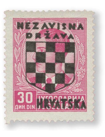 n° 9/22* - Timbre CROATIE Poste 2