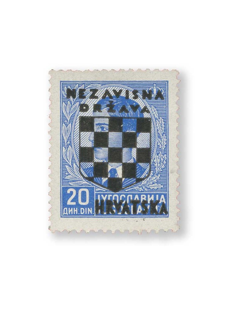 n° 9/22* - Timbre CROATIE Poste