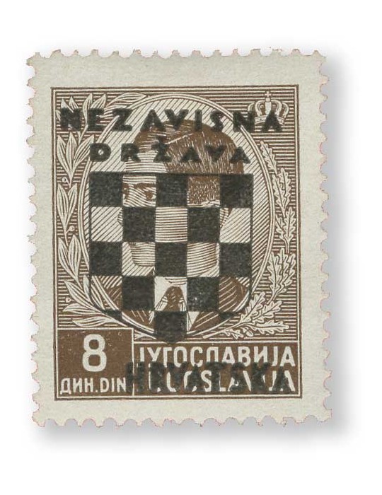 n° 9/22* - Timbre CROATIE Poste