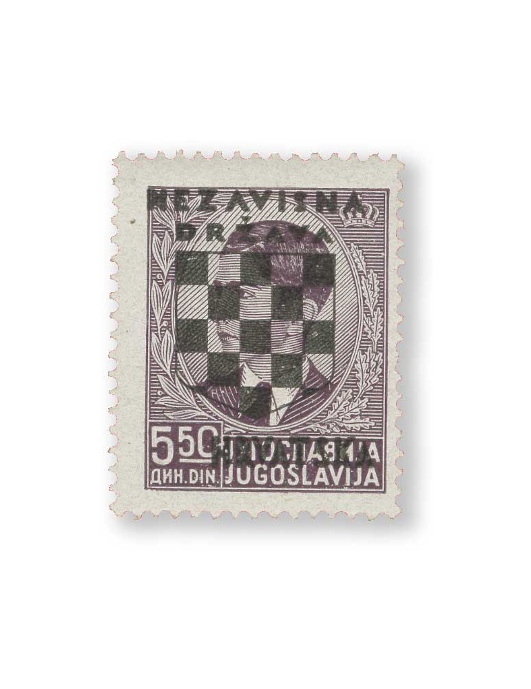 n° 9/22* - Timbre CROATIE Poste