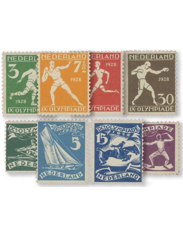 n° 199/206* - Timbre PAYS-BAS Poste