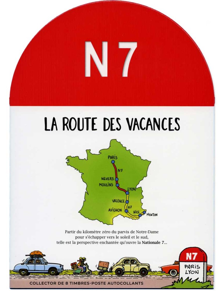 France : Collector "N7 La route des vacances Paris Lyon"
